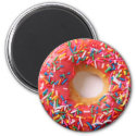 Donut Magnet zazzle_magnet