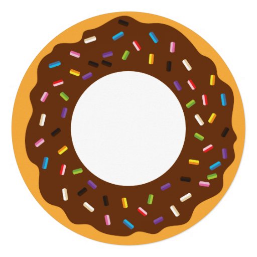 Donut Party Invites