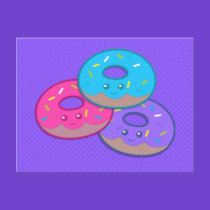Donut Party postcards