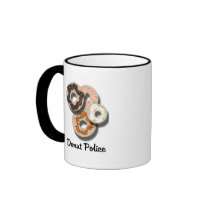 Donut Police mugs