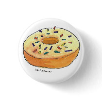 donut small buttons by Bigeyes donut small buttons