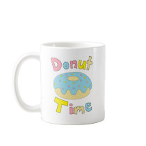 Donut Time Mugs