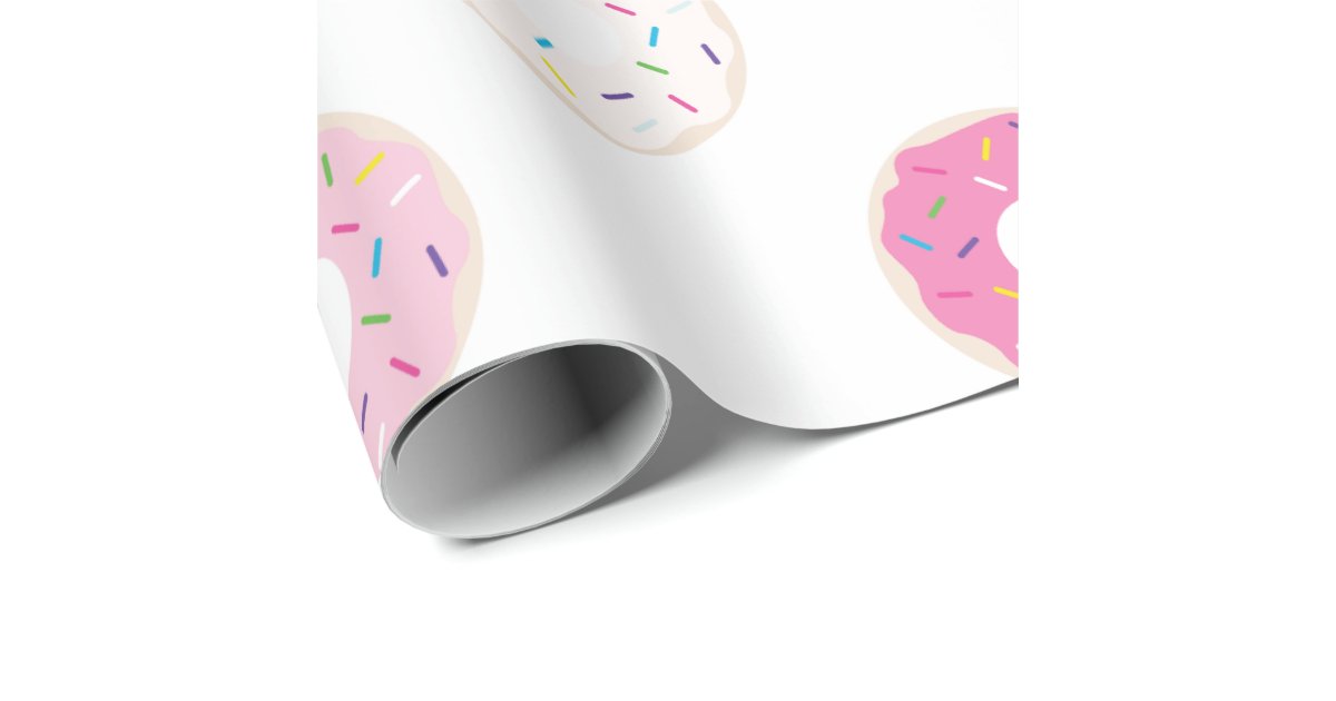 Donut Wrapping Paper Zazzle