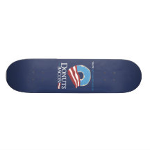 Donuts and Bacon: Taste we can Believe in - blue Skate Board Decks