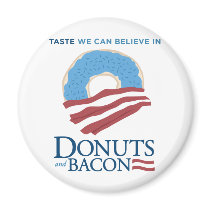 Donuts and Bacon: Taste we can Believe in Fridge Magnets