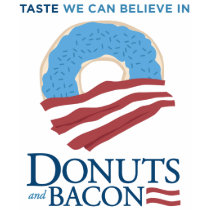 Donuts and Bacon: Taste we can Believe in t-shirts