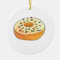 Donuts and cakes for Christmas ornaments