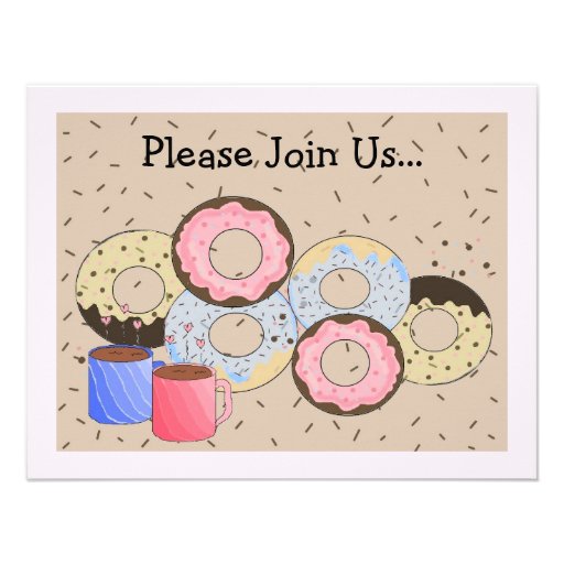 Donuts and Coffee Announcement