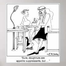 Donuts as Appetite Suppressants Posters