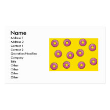 Donuts Business Card