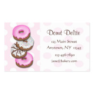 Donuts Business Card