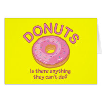 Donuts Greeting Cards