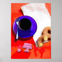 Donuts & Coffee Posters