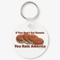 Donuts For America keychains by klclewis Donuts For America keychains
