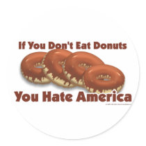 Donuts For America stickers by klclewis Donuts For America stickers