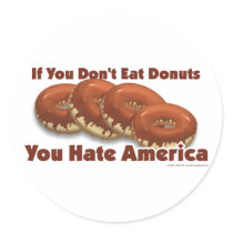Donuts For America stickers by klclewis Donuts For America stickers