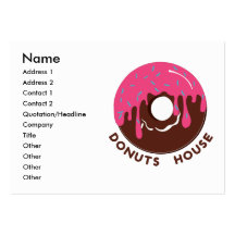 Donuts House Business Card