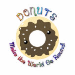 Donuts Make the World Go Round Cut Outs