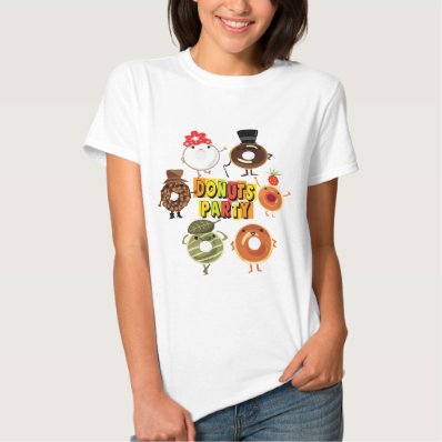 Donuts Party T-shirt