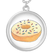 donuts time necklaces