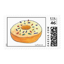 Donuts time! postage by Bigeyes Donuts time! postage