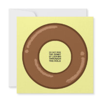 Donut's Wisdom Custom Invites