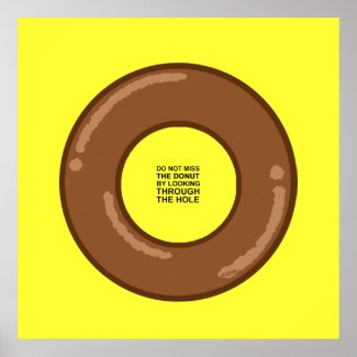 Donut's Wisdom Poster