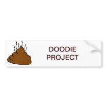 DOODIE PROJECT BUMPER STICKER
