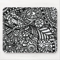 Doodle 01 mousepads