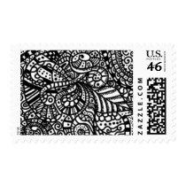 Doodle 01 postage by karanta Doodle 01 postage