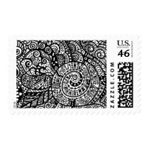 Doodle 02 postage