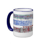 doodle bands coffee mug