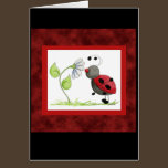 Doodle Bugs Ladybug Card cards