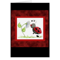 Doodle Bugs Ladybug Card