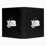 Doodle Cat 3 Ring Binders