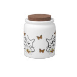 Doodle Cat Candy Dish