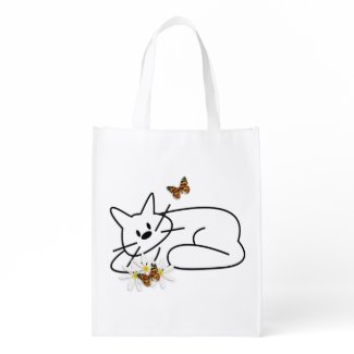 Doodle Cat Bags