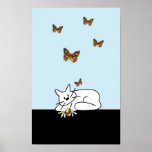 Doodle Cat Print