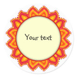 Doodle Design - customizable sticker