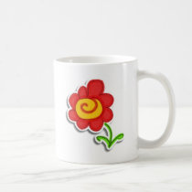 Doodle Flower mugs