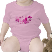 Doodle Hibiscus Infant Creeper