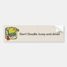 Doodle Jump Bumper Stickers