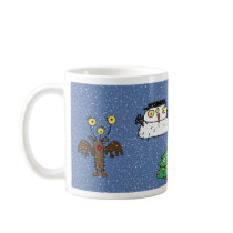Doodle Jump Christmas Mug