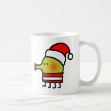 Doodle Jump Santa Mug
