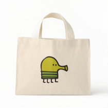 Doodle Jump Tote bags