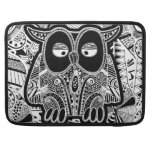 doodle owl MacBook pro sleeves