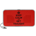 [Crown] keep calm and get traught  Doodle Speakers