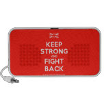 [UK Flag] keep strong and fight back  Doodle Speakers