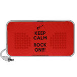 [Electric guitar] keep calm rock on!!!  Doodle Speakers