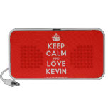 [Crown] keep calm and love kevin  Doodle Speakers